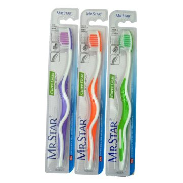 Fogkefe hullámos nyéllel - 32505