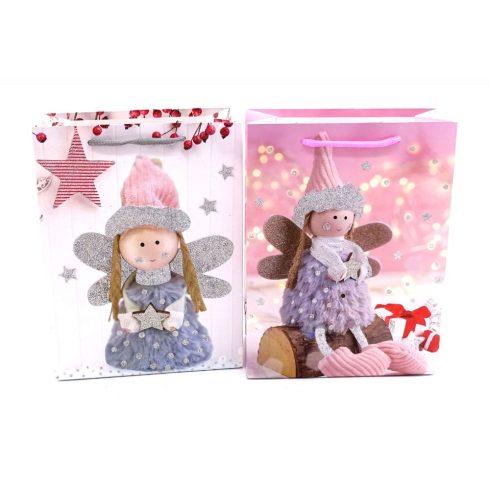 Karácsonyi papírtasak - 18 x 24 x 8 cm - 32570