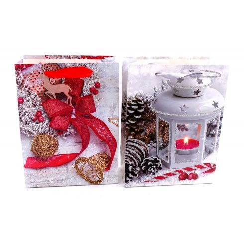 Karácsonyi papírtasak - 26 x 32 x 10 cm - 32579