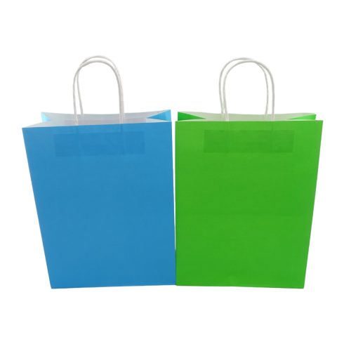 Papírtasak, egyszínű, 30 x 42 x 12 cm, 32646