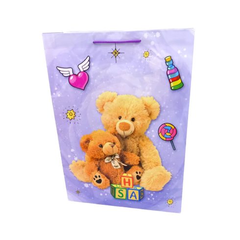 Papírtasak, macis, 32 x 44 x 11 cm, 32916