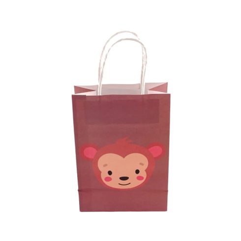 Papírtasak, állatfejes, 15 x 21 x 8 cm, 32922