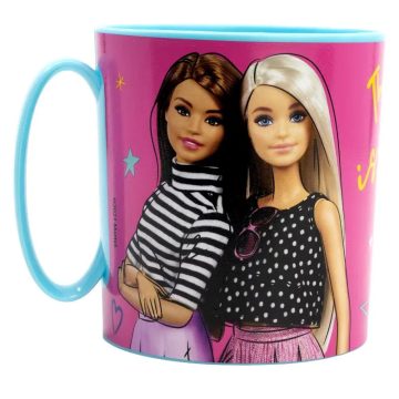 Barbie mikrózható bögre, 350 ml, 40029