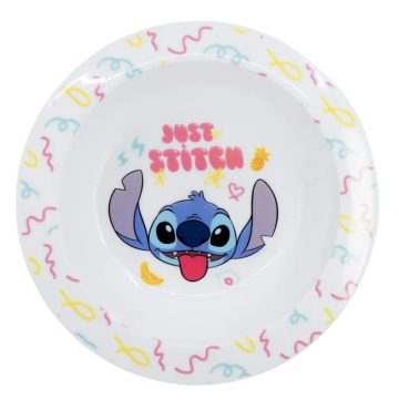Stitch, műanyag mélytányér, mikrózható, 40038