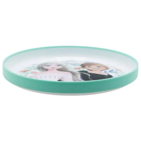 Jégvarázs csúszásgátlós műanyag lapostányér, 40044