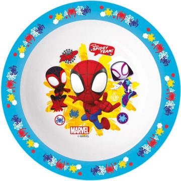   Spidey és barátai műanyag mélytányér, mikrózható - 40079
