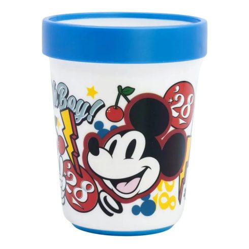 Mickey egér, műanyag csúszásgátló pohár, 260 ml, 40163