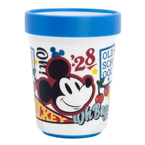 Mickey egér, műanyag csúszásgátló pohár, 260 ml, 40163