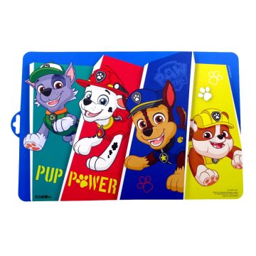 Mancs őrjáratos tányér alátét, műanyag, 40171