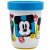 Műanyag Mickey egér pohár, 260 ml, csúszás gátlós, 40190
