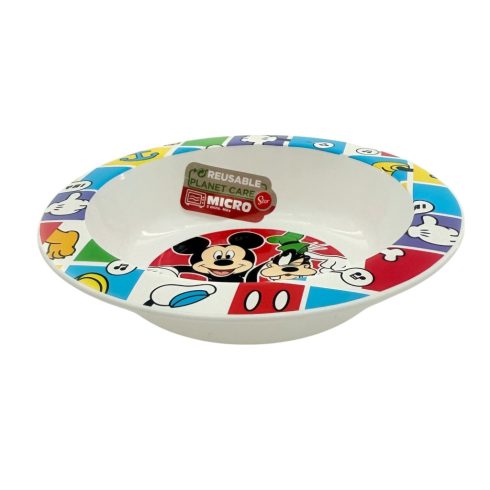 Mickey egér, műanyag mikrózható mélytányér - 40208