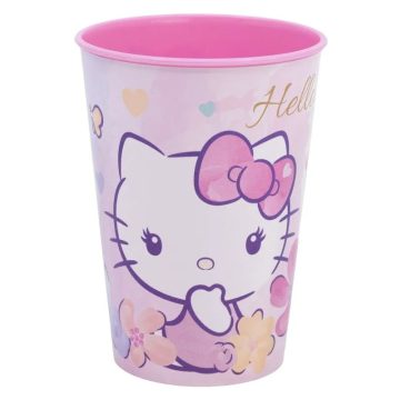 Műanyag Hello Kitty pohár, 260 ml, 40231