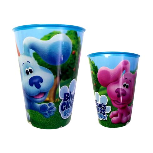 Azúrkék nyomok és te, műanyag pohár, 260 ml, 40237