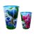 Azúrkék nyomok és te, műanyag pohár, 260 ml, 40237