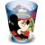 Mickey egér, műanyag pohár, 285 ml, 40256