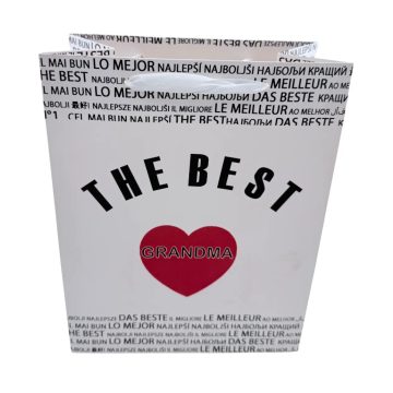Papírtasak, Legjobb Mama, 18 x 23 cm, 40257