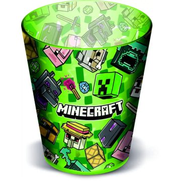 Minecraft, műanyag pohár, 285 ml, 40258