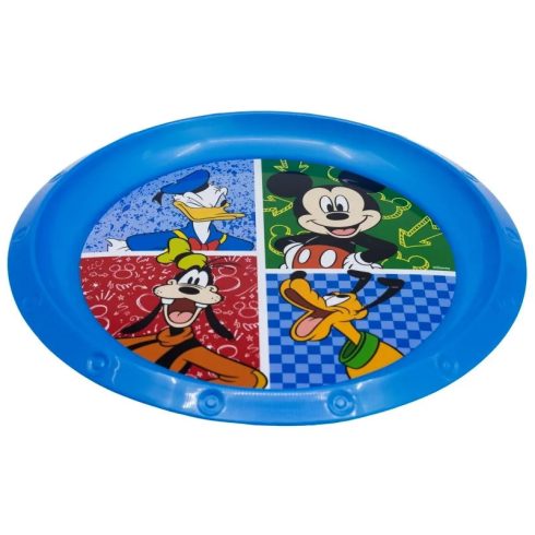 Mickey egér, műanyag lapostányér, 40264