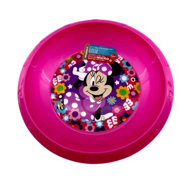 Minnie egér, műanyag mélytányér, mikrózható, 40266