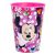 Minnie egér, műanyag pohár, 260 ml, virágos, 40272