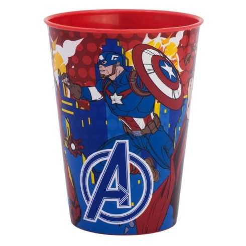 Bosszúállók, műanyag pohár, 260 ml, 40282