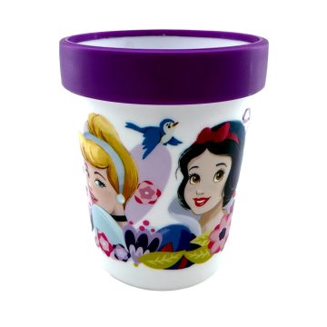   Disney Hercegnők, műanyag csúszásgátló pohár, 260 ml, 40284