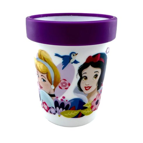 Disney Hercegnők, műanyag csúszásgátló pohár, 260 ml, 40284