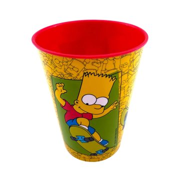 Bart Simpson, műanyag pohár, 260 ml, 40290