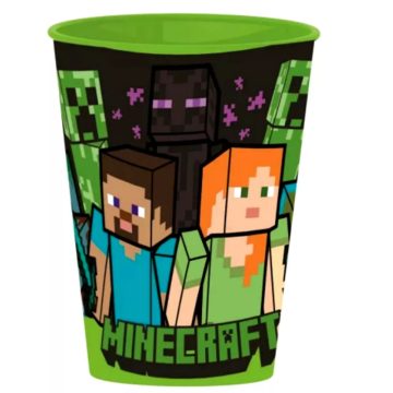 Minecraft  - műanyag kispohár - 260 ml - 40291