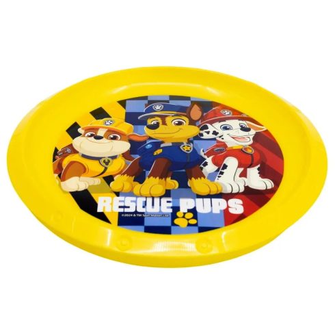 Mancs őrjárat, műanyag lapostányér, 40322