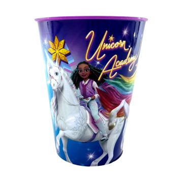 Unikornis Akadémia, műanyag pohár, 260 ml, 40330