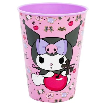 Kuromi, műanyag pohár, 260 ml, 40335