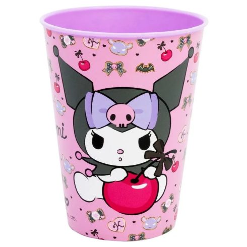 Kuromi, műanyag pohár, 260 ml, 40335