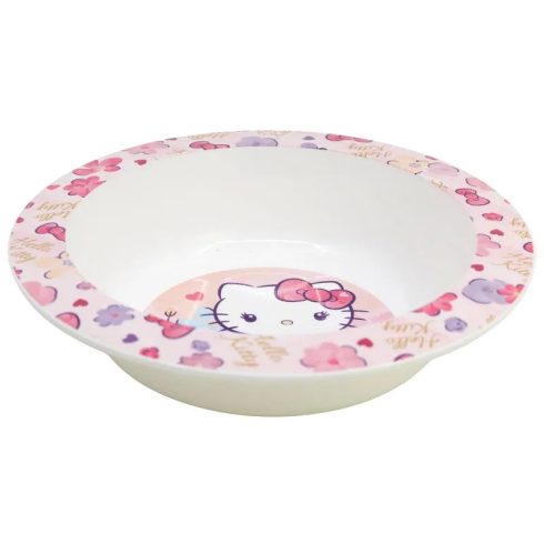 Hello Kitty, műanyag mélytányér, mikrózható, 40338
