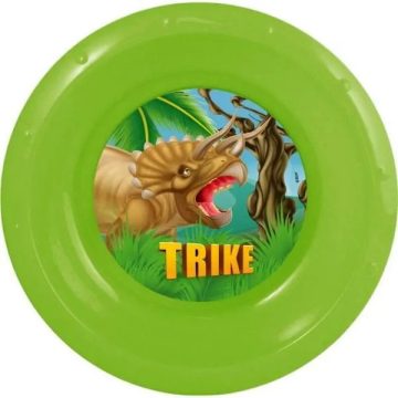 Dinoszaurusz, műanyag mélytányér, 40349