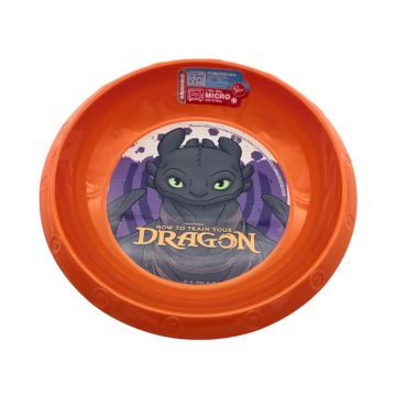Így neveld a sárkányodat, műanyag mélytányér, 40402