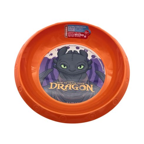 Így neveld a sárkányodat, műanyag mélytányér, 40402