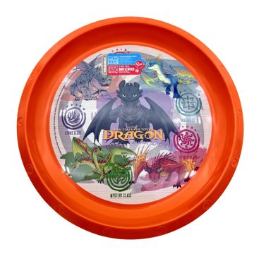   Így neveld a sárkányodat, mikrózható, műanyag lapostányér, 40403