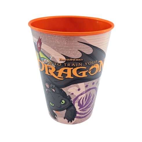 Így neveld a sárkányodat, műanyag pohár, 260 ml, 40404