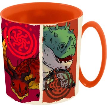   Így neveld a sárkányodat, műanyag mikrózható bögre, 390 ml, 40405