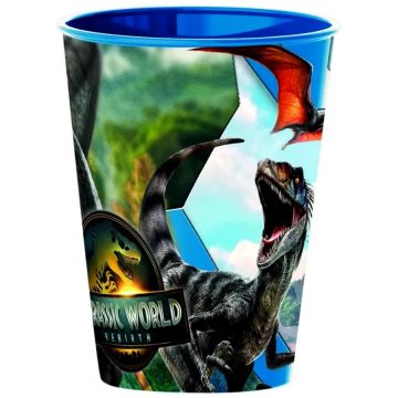 Jurassic World, műanyag pohár, 260 ml, 40407