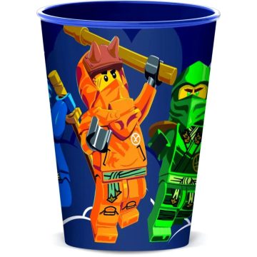 LEGO Ninjago, 260 ml-es műanyag pohár, 40421