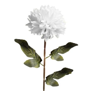 Fehér krizantém szál, 75 cm, 40963
