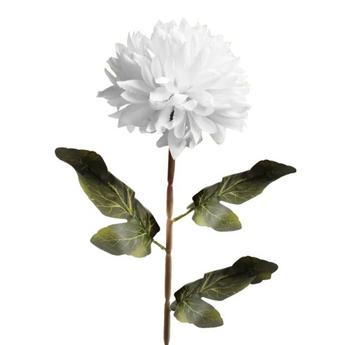 Fehér krizantém szál, 75 cm, 40963