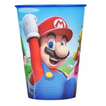 Super Mario - műanyag kispohár - 260 ml - 43251