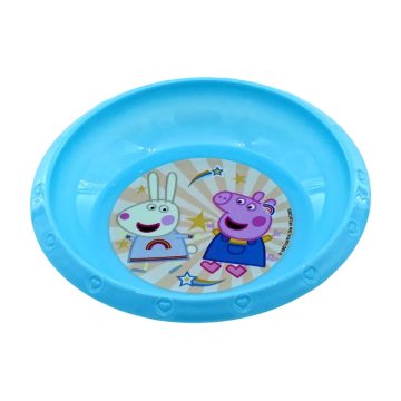 Peppa Malac - műanyag mélytányér - 43293