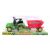 Traktor munkagéppel - platformon - 45479