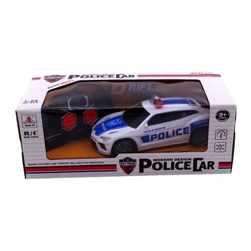 RC távirányítós rendőrautó dobozban, 4 csatornás, 46196
