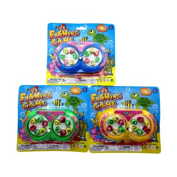 Horgász játékszett lapon, mágneses, 46290