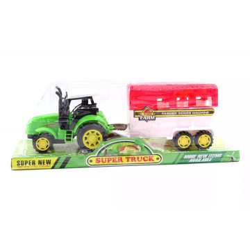 Traktor platformon - állatszállító - 46369